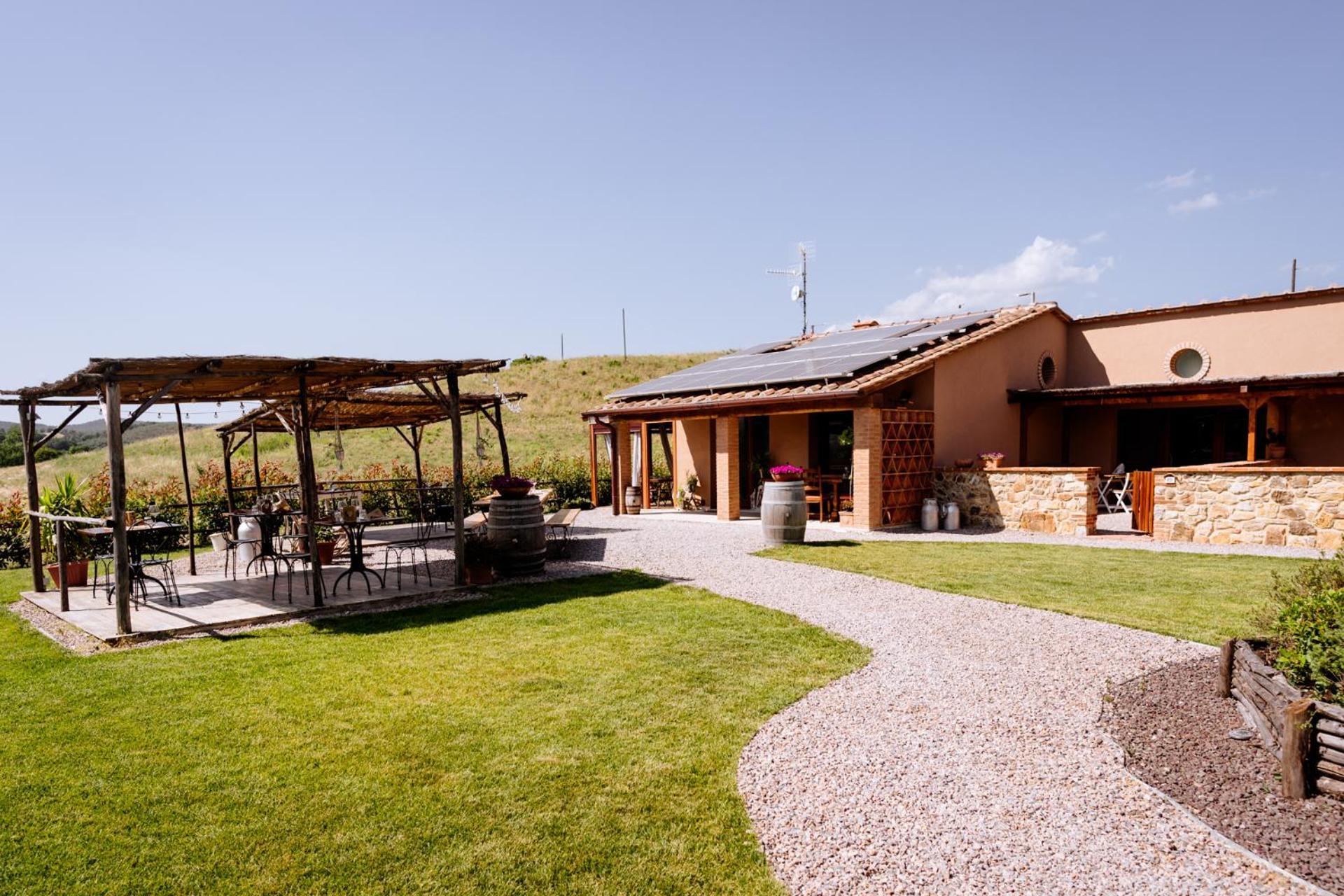 Agriturismo Giu Al Pozzo Gavorrano Luaran gambar